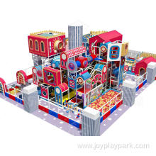 Indoor Children's Tensioned Web Playground in Good Quality